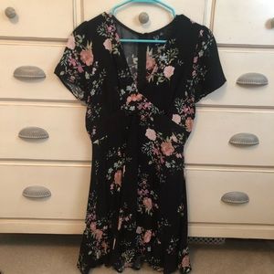 Black Floral Dress